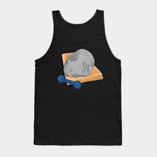 Yoga cat Tank Top